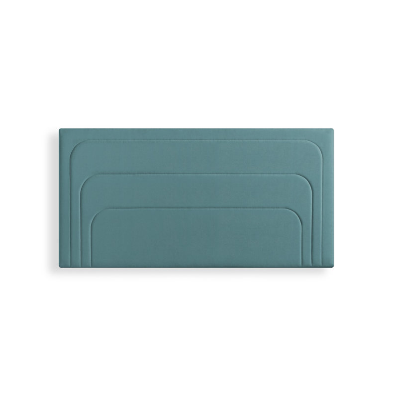 Upholstered Headboard, Turquoise, Single (3')