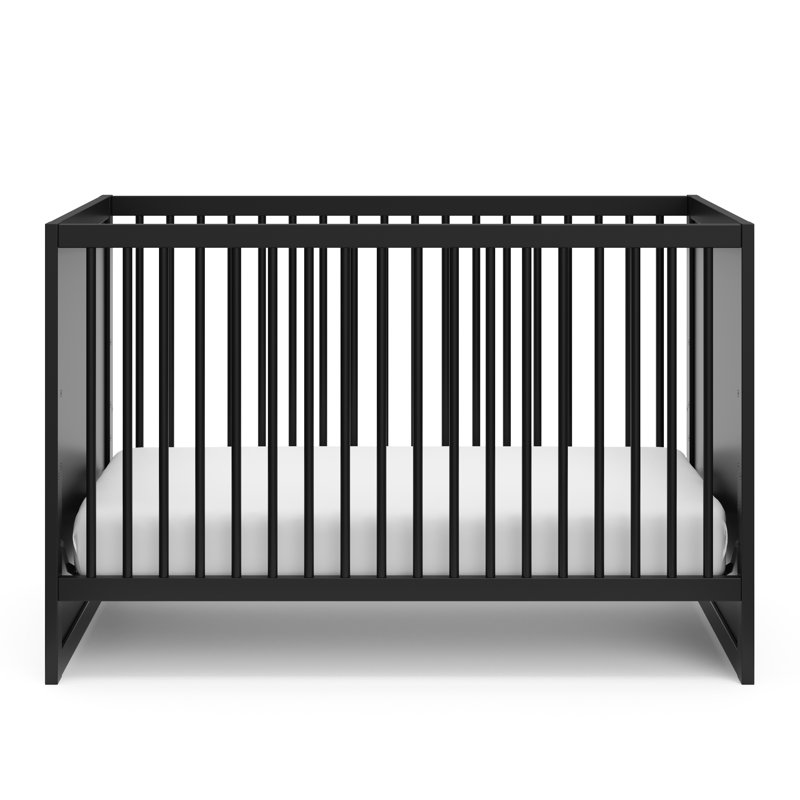 Lit de bébé convertible 3-en-1 Calabasas, Noir