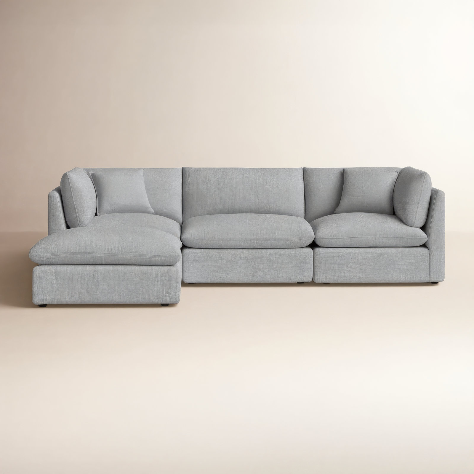 Annabella Sectional, Effie Gray Performance Weave