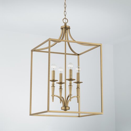 Willa Arlo Interiors Soren 4 - Light Lantern Pendant | Wayfair