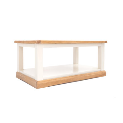 Harrell Frame Coffee Table with Storage