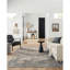 Tapis oriental en denim / taupe Torianno-476475225
