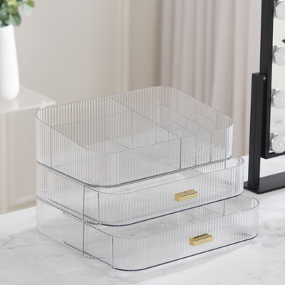 Arencibia Plastic Makeup Organizer