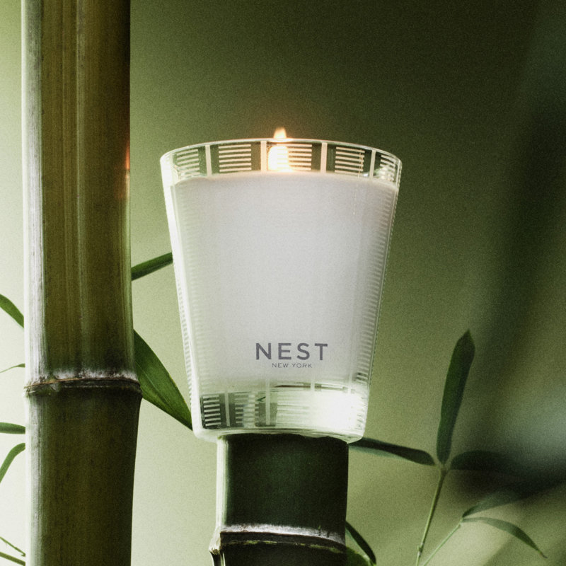 Bamboo Votive Candle, Classic