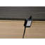 Armoire de chambre à coucher moderne, gris chaud, bois massif, garniture, table disponible, port