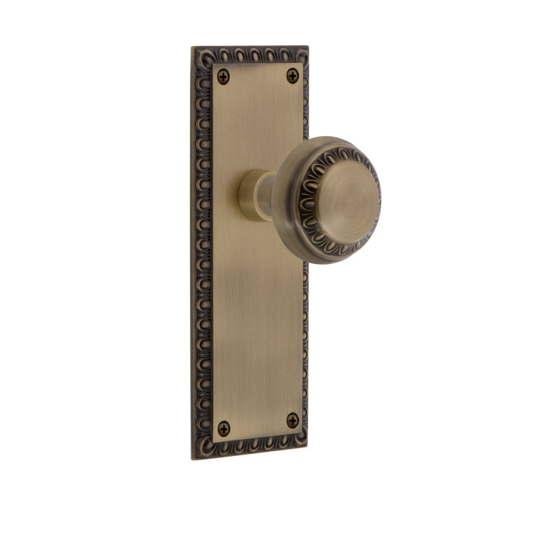 Nostalgic Warehouse Neoclassical Plate Single Dummy with Neoclassical Knob