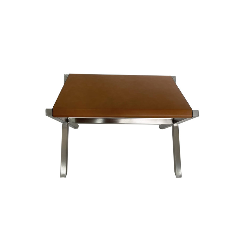 Archa Stainless Steel Accent Stool