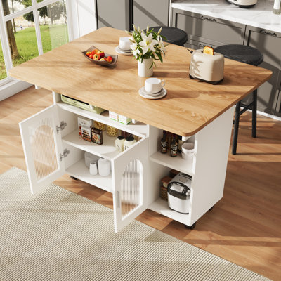 Wood Kitchen Island
