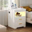 45cm W Manufactured Wood Bedside Table-16667162