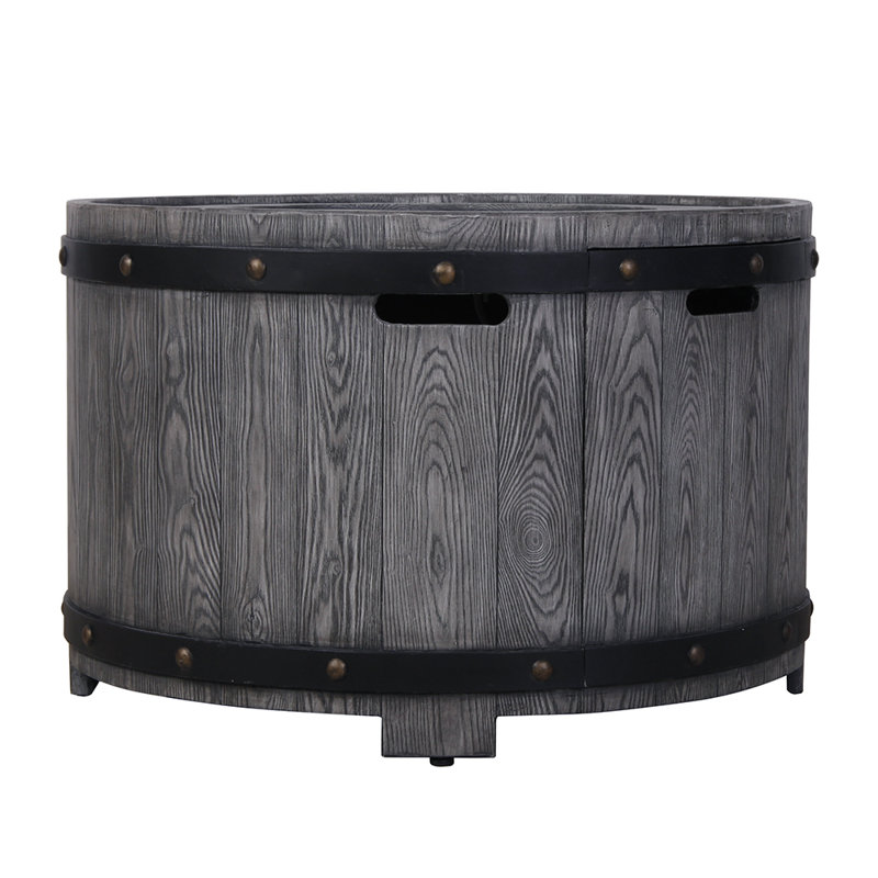 Halcro 23.8" H x 36" W Magnesium Oxide Propane Gas Fire Pit
