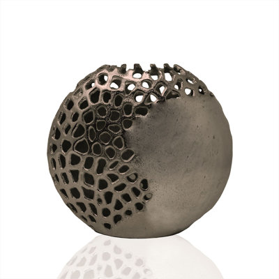 Handmade Aluminum Table Vase