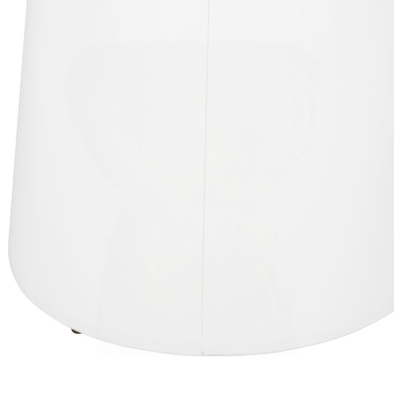 Table d'appoint Caneisha, Blanc