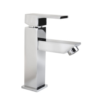 Single-Hole Bathroom Faucet with Drain Assembly