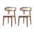 Vicenta Mid-Century Modern Upholstered Dining Chair With Solid Wood Legs-1309787229