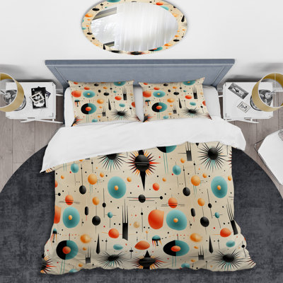 Ensemble de housse de couette Mid-Century Amitai
