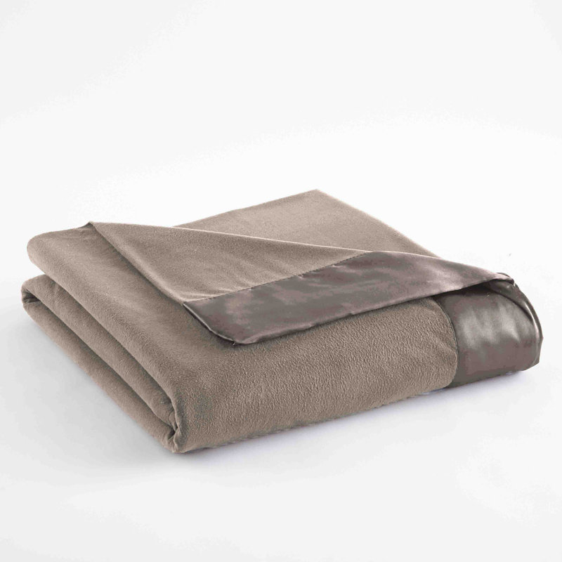 Couverture légère Micro Flannel® toutes saisons, Double/Grand, Hazelnut