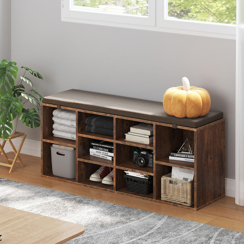 Shoe Storage Bench, Wood