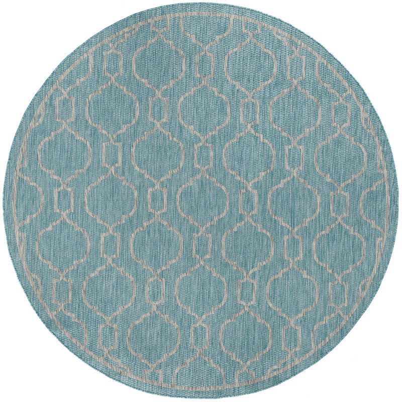 Tapis intérieur / extérieur Daeb, Rond 5 pi 3 po