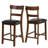 Grondin Upholstered Counter Stool with Solid Wood Frame-192261214