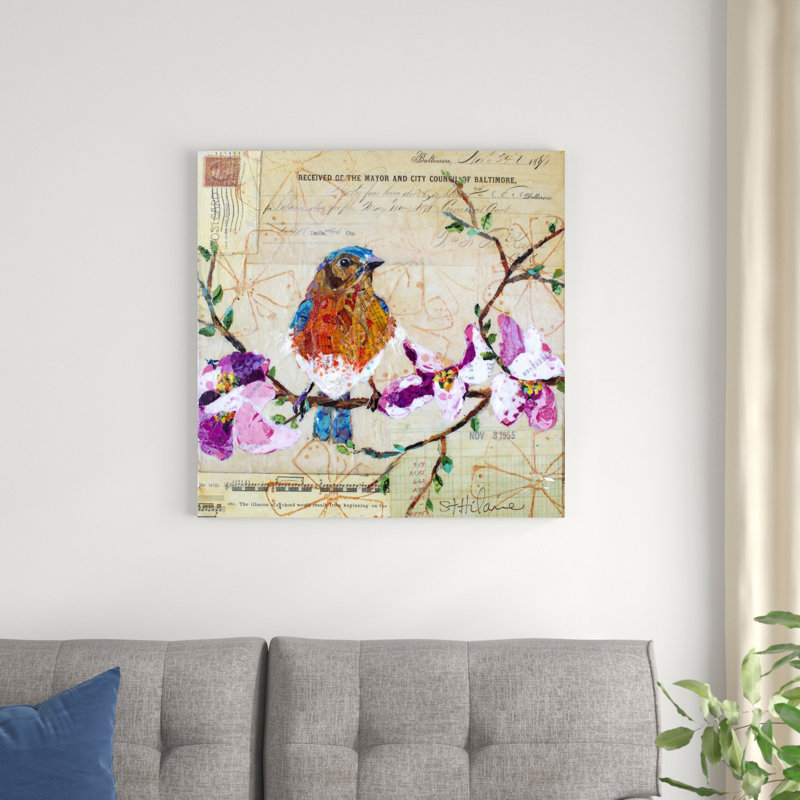 Happy Bird V, H 30 po x l 30 po