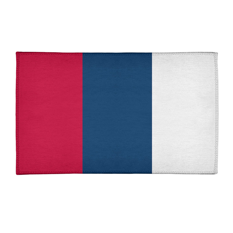 Tapis rouge/bleu, Rectangle 2 pi x 3 pi