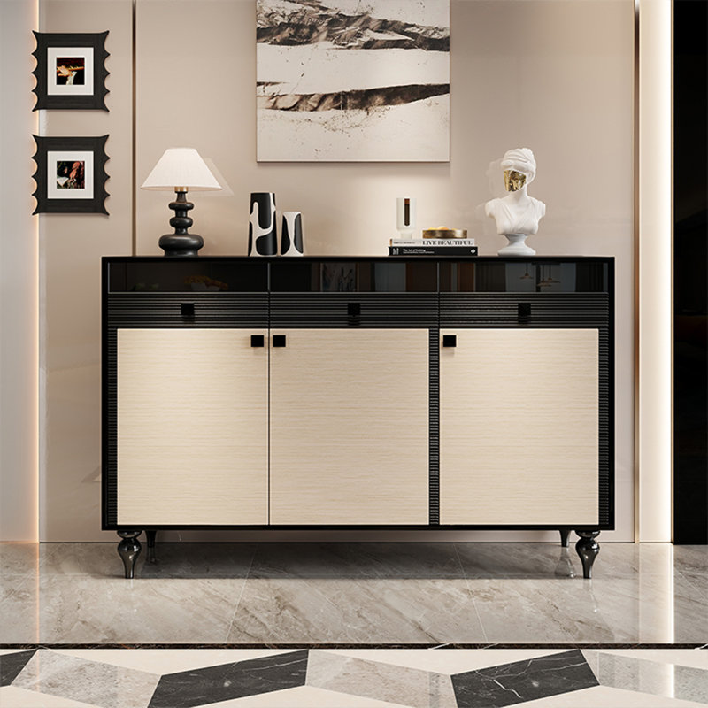 Armoire de rangement moderne et luxueuse pour hall d'entrée, H 41,33 po x l 47,24 po x P 13,77 po
