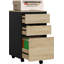 Orrin 40cm Wide 3 -Drawer Mobile File Cabinet-642617918