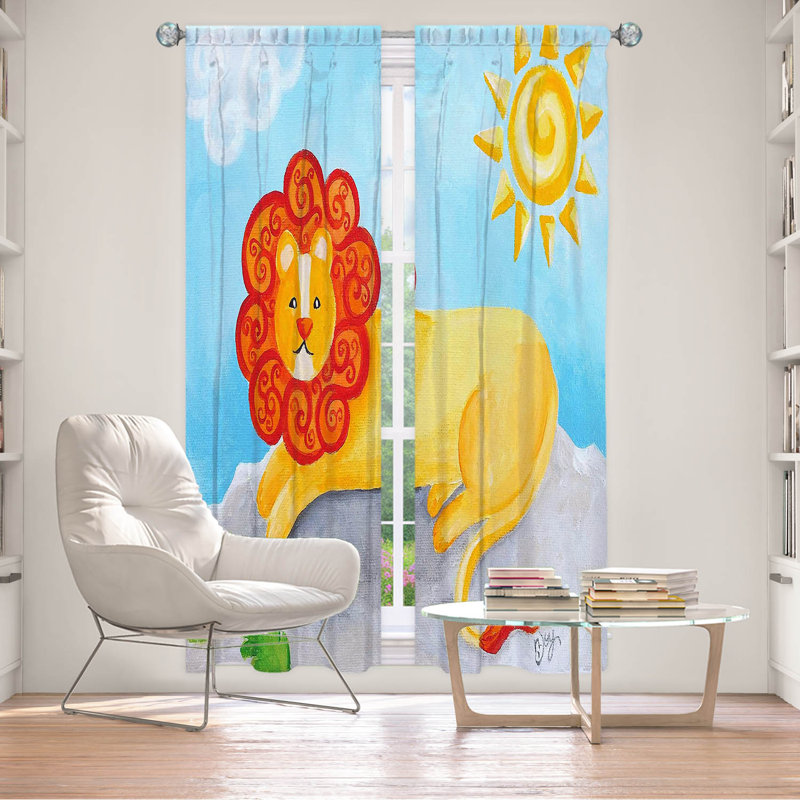 Paire de rideaux obscurcissant en polyester Gerika, L 20 po x L 61 po