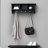 Shaker Cottage (L) 36" x (W) 9" x (H) 14" Wall-Mounted Coat Rack with 3 Open Shelves, Charcoal-349684276