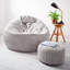 rucomfy Beanbags Slouchbag Large Corduroy Bean Bag Chair - Adult Bean Bag with Filling - Home Furniture Seating for Living Room or Bedroom - Machine Washable - 80 x 110cm-546506927-548671188