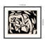 Wrestlers By Henri Gaudierbrzeska Wood Framed Wall Art Print-91291679-91291672