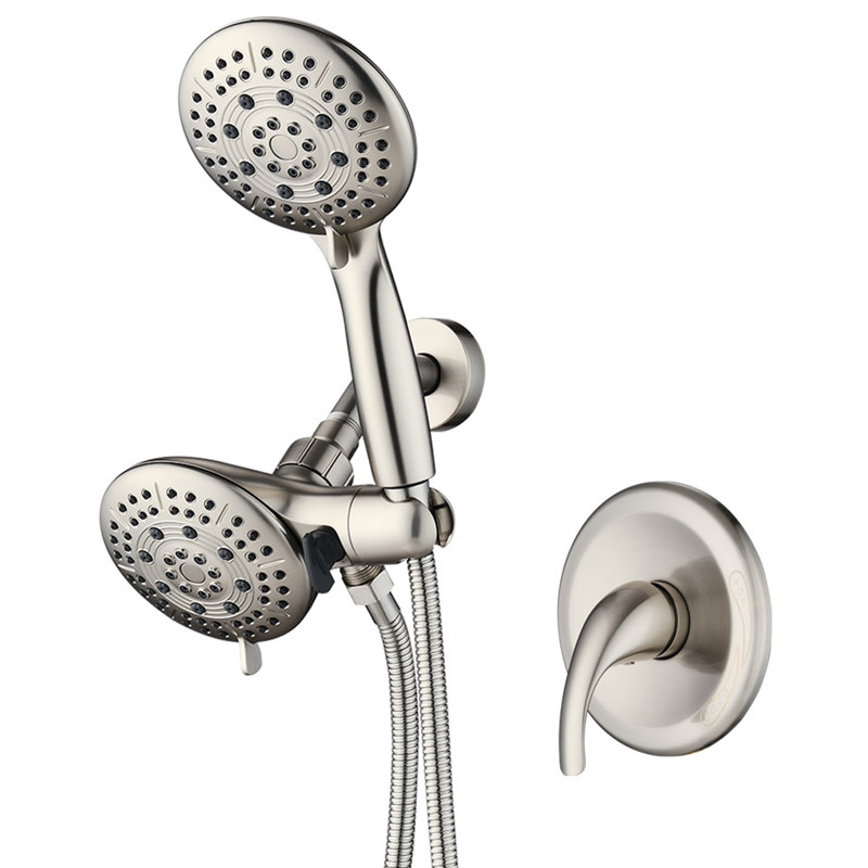 All-In-One Kit with Rough in-Valve, Brushed Nickel