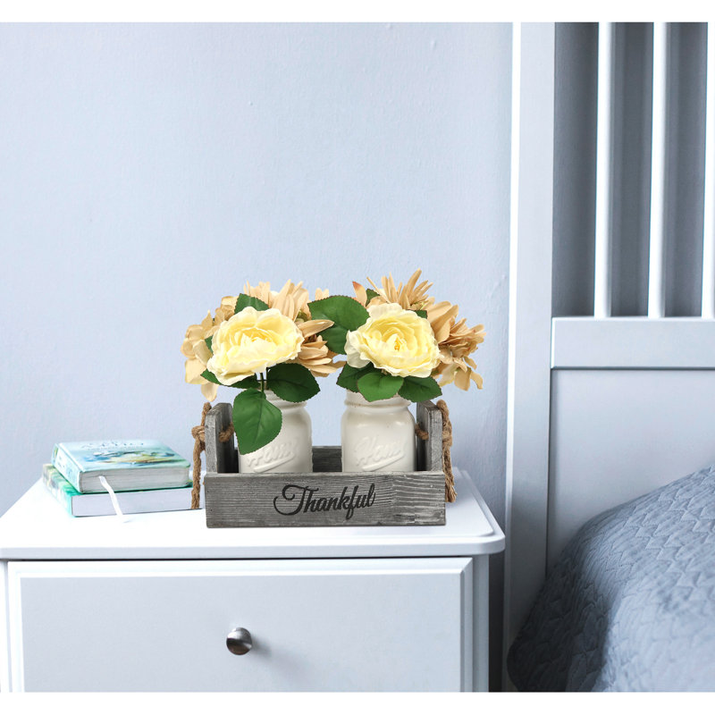 Centre de table Coon Mason, Blanc