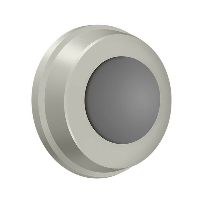 Door Stop, Brushed Nickel