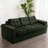 Boneless 3 Seater Beige Couch For Living Room Boneless Couch With Tufted Cushion And Backrest Upholstered Floor Sofa-549739900