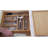 Bamboo Expandable Flatware Organizer