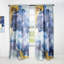 Panneau de rideau simple semi-diaphane avec passe-tringle Abstract-70405277