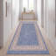 Tapis de terrasse moderne à poils courts, effet vieilli, aquarelle abstraite, bleu, gris, or, crème, ivoire, lavable à la machine, antidérapant, adapté à l'intérieur et à l'extérieur, pour salon, chambre, salle à manger, entrée, couloir, bureau.-1008094899