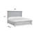 Queen Grey Panel Storage Bed-675356865-675356867
