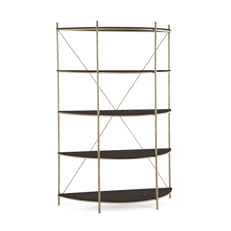 Étagère à livres H 67 "x l 55,44" Baldwin, Champagne, Brentwood