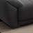 Simple piano keys fabric sofa set