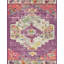 Tapis oriental mauve et rose Larrick-2025099010