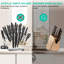 GVODE 18 Piece Stainless Steel Assorted Knife Set