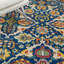 Tapis oriental bleu marine / jaune / blanc Whiteley-329700495