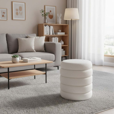 Repose-pieds moderne avec repose-pieds et rembourrage doux pour tabouret de maquillage