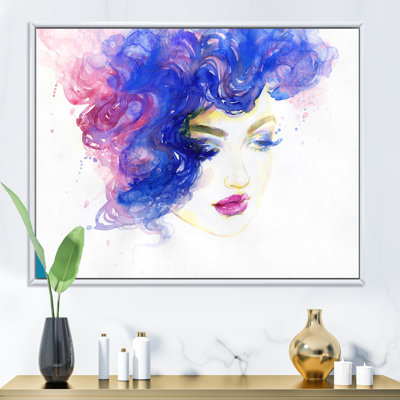 Portrait of a Stylish Mannequin VI - Art mural sur toile Glam