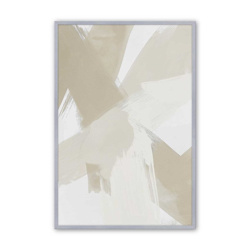 Soft Momentum II, reproduction encadrée, H 17,25 po x l 13,25 po x P 1,25 po, Reproduction encadrée sans passe-partout