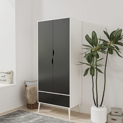 Hortencia Solid Wood Wardrobe