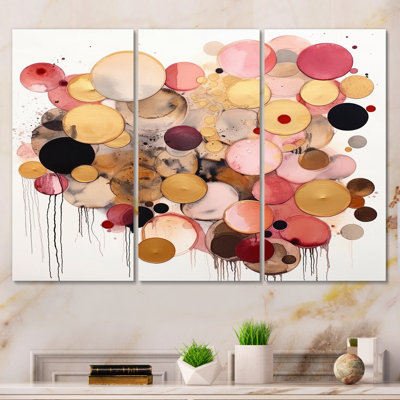 Ensemble de décorations murales géométriques modernes boho chic