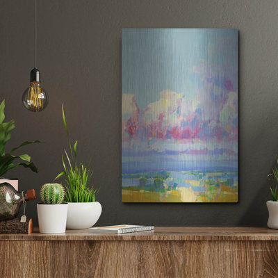 Ivy Bronx 'Purple Clouds' by Vahe Yeremyan Metal Wall Art